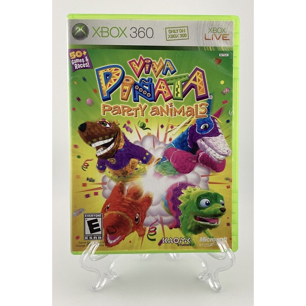 Viva Pinata: Party Animals (Microsoft Xbox 360, 2007) Complete